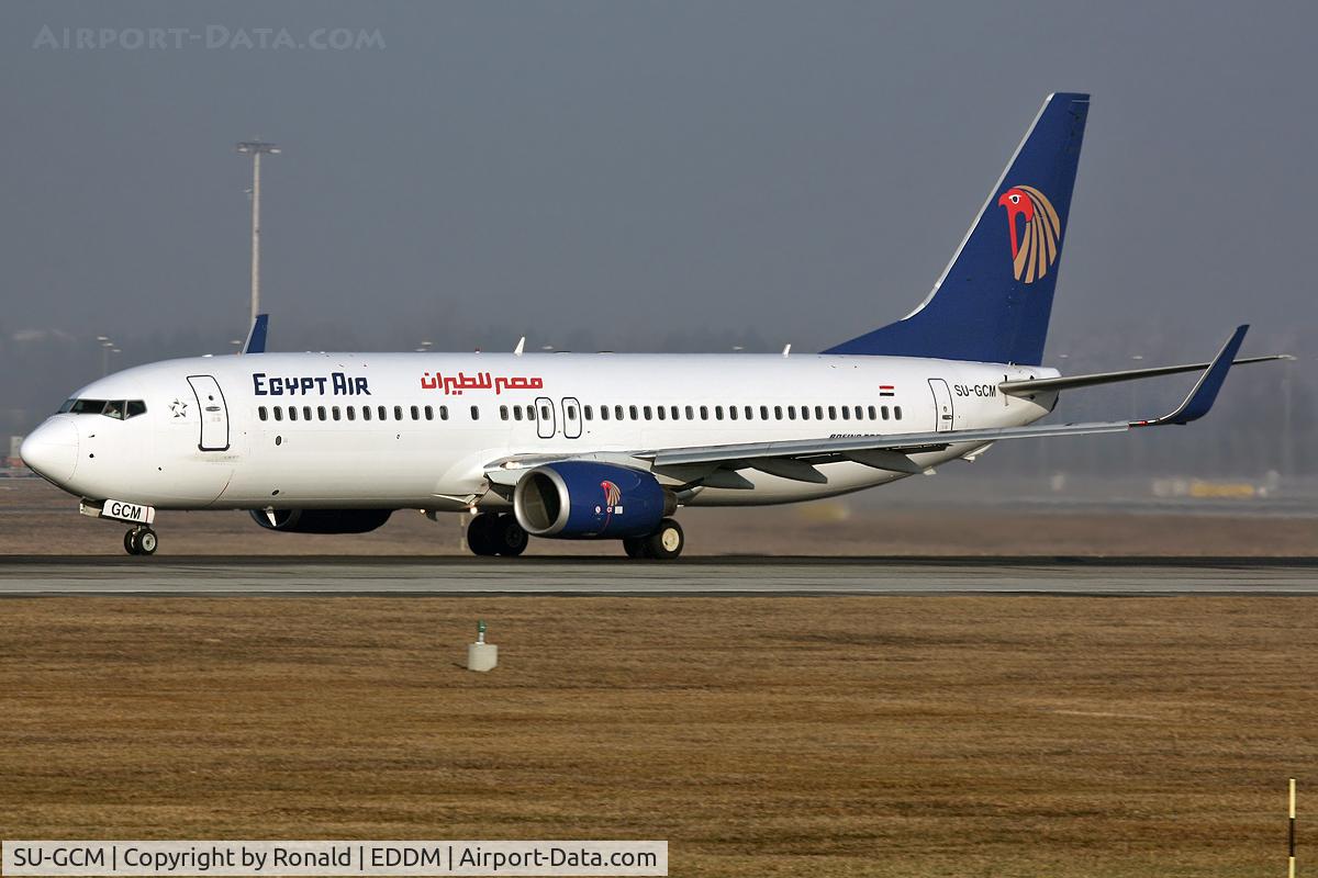 SU-GCM, 2006 Boeing 737-866 C/N 35558, at munchen