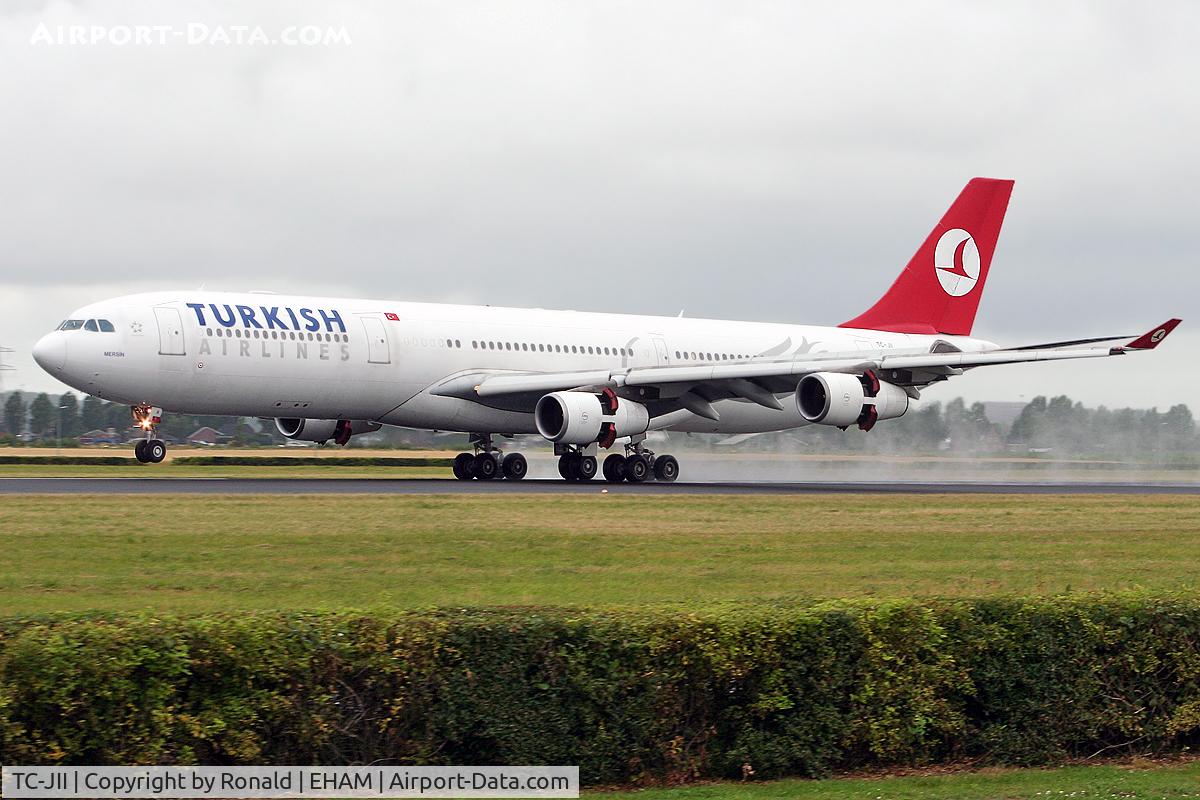 TC-JII, 2000 Airbus A340-313 C/N 331, at spl