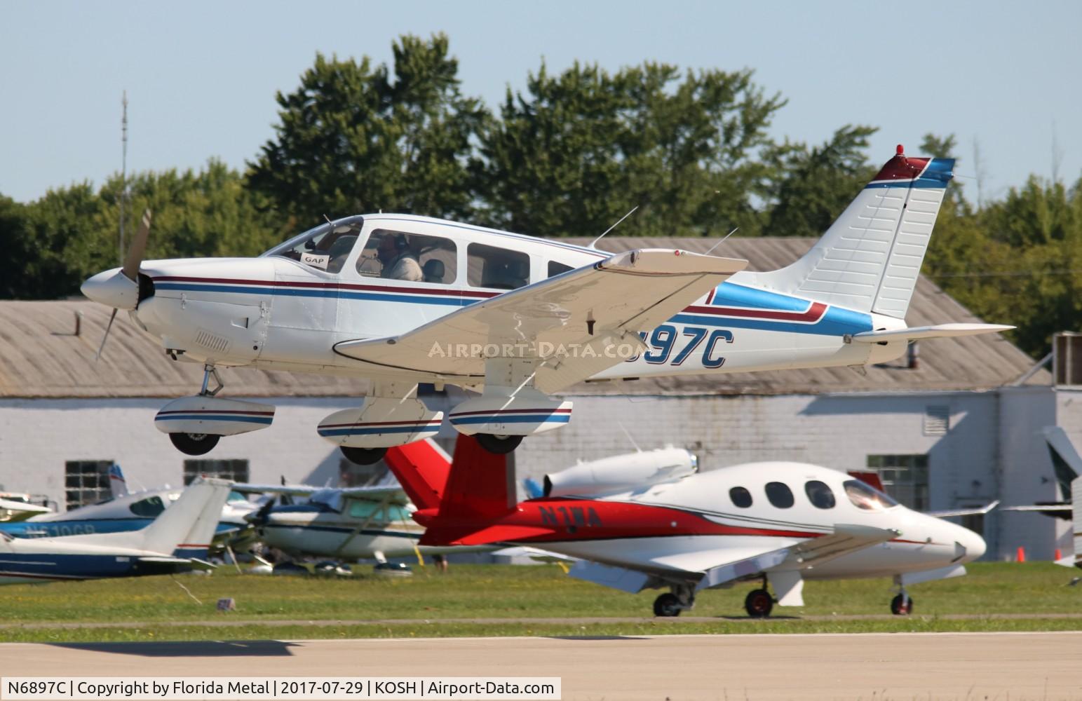 N6897C, 1978 Piper PA-28-181 Archer C/N 28-7890384, EAA OSH 2017