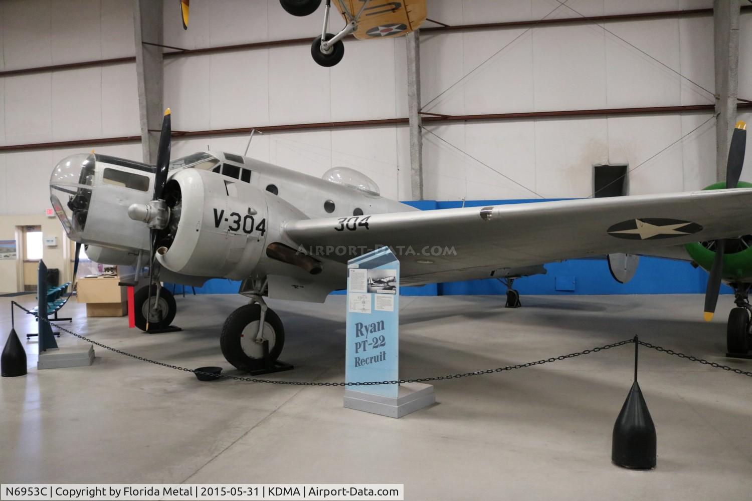 N6953C, Beech AT-11 Kansan C/N 1003, Pima Museum 2015 AT-11