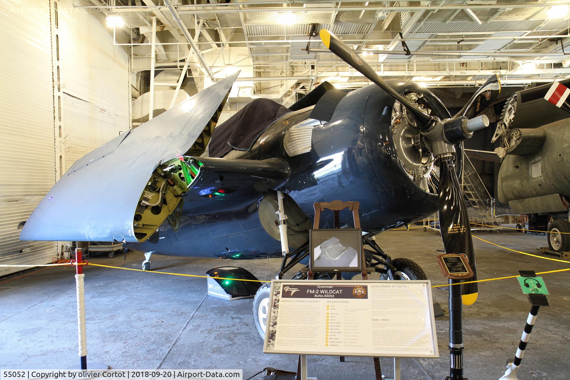 55052, General Motors (Grumman) F4F-8 Wildcat C/N n/a, sept 2018