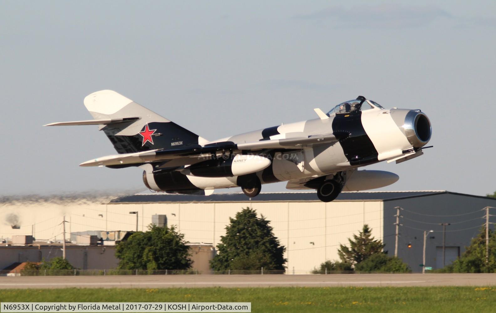 N6953X, PZL-Mielec Lim-6 (MiG-17) C/N 1J0511, EAA OSH 2017