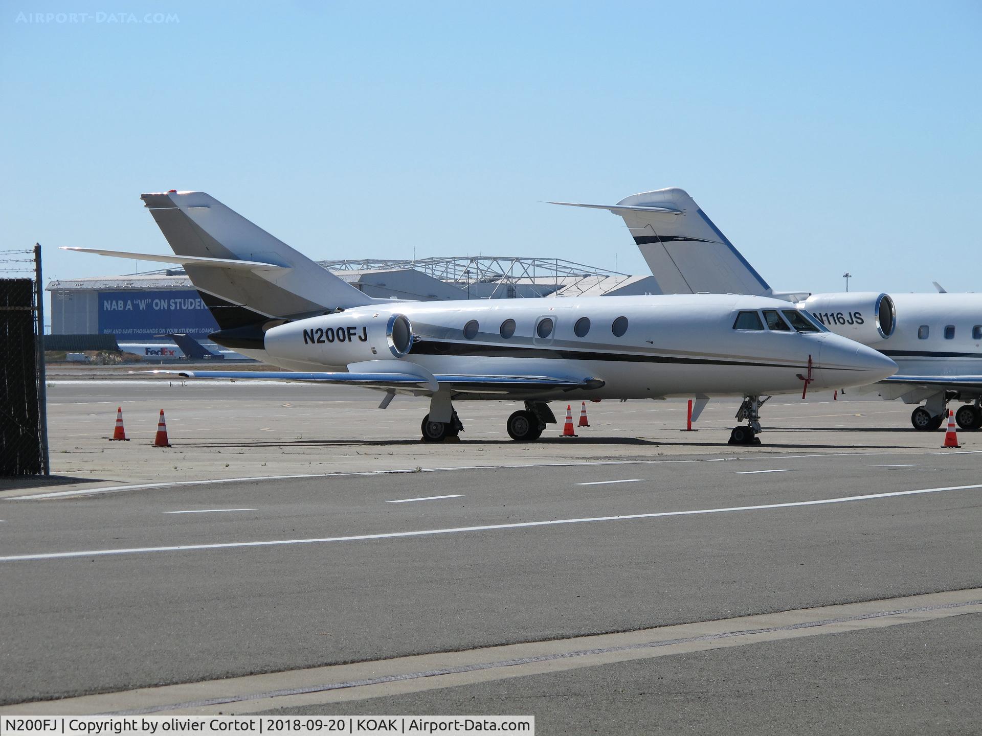 N200FJ, 1980 Dassault Falcon (Mystere) 20F-5 C/N 408, sept 2018
