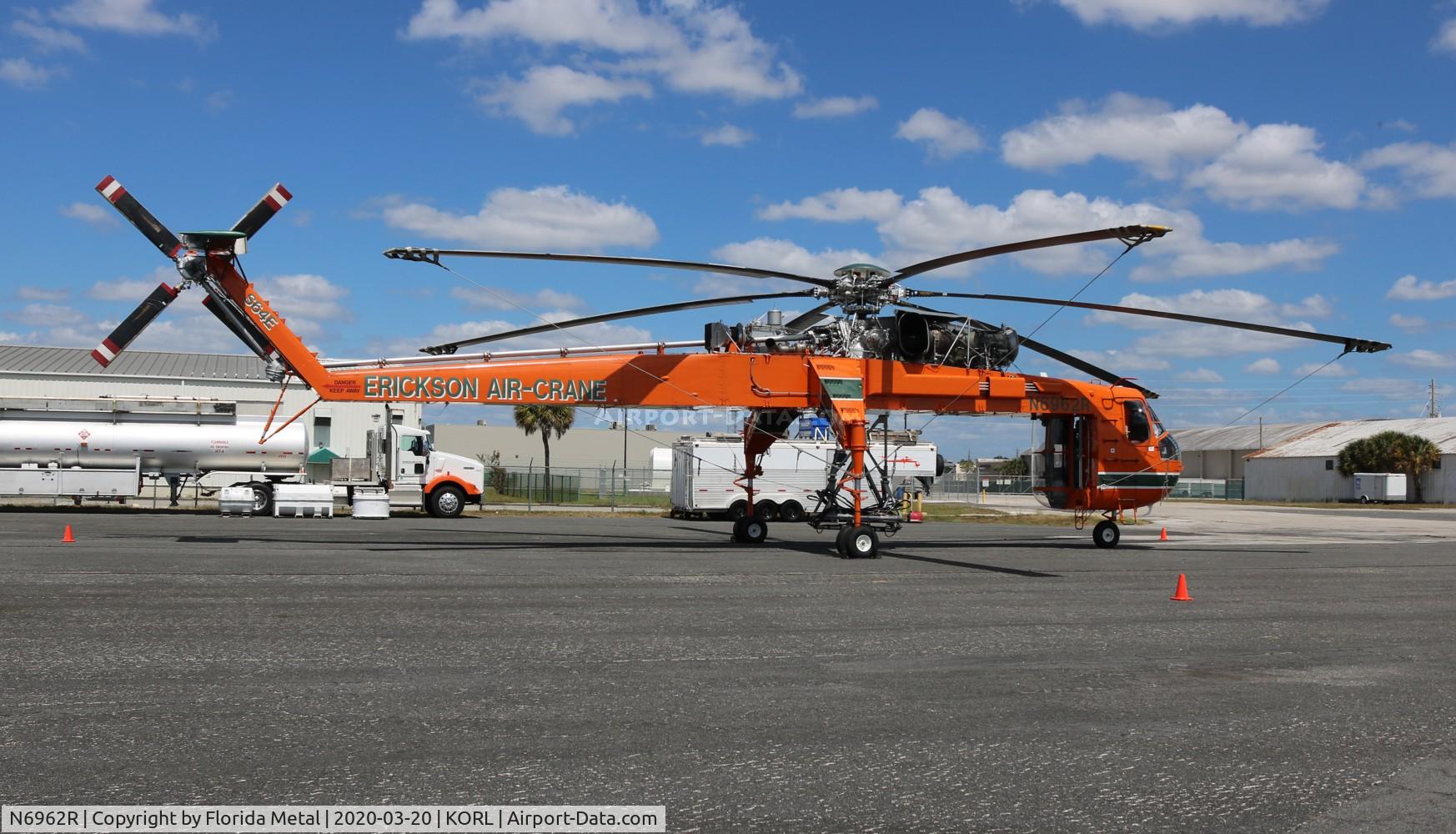 N6962R, 1968 Sikorsky S-64E C/N 64058, Skycrane