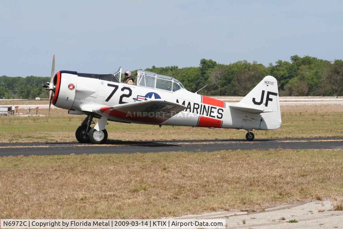 N6972C, 1946 North American SNJ-5 Texan Texan C/N 90680, TICO 2009