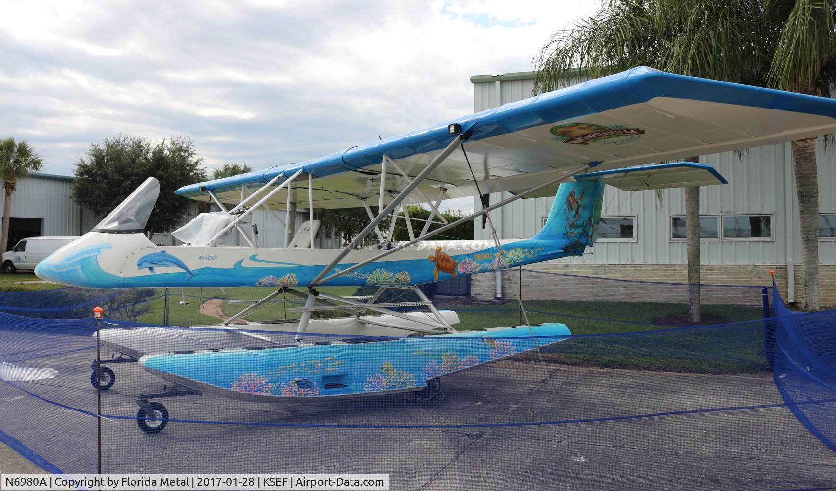 N6980A, 2000 Leza-Lockwood Air Cam C/N AC020, Sebring 2017