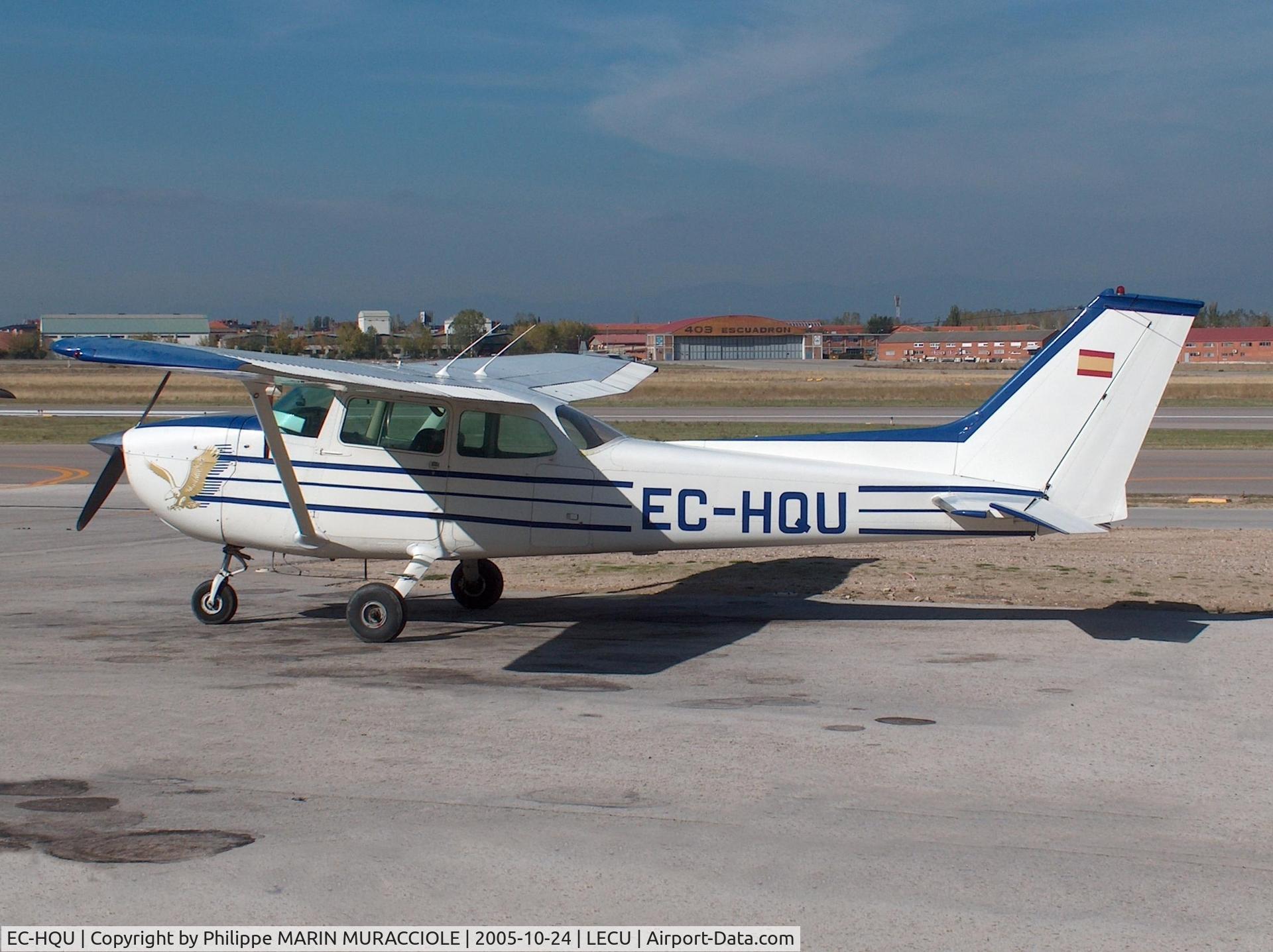 EC-HQU, 1972 Cessna 172L C/N 17260658, @ LECU - Owner American Flyers