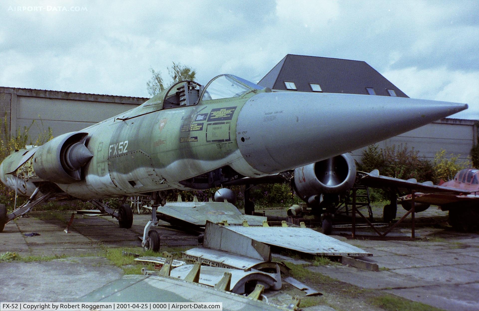 FX-52, 1964 Lockheed F-104G Starfighter C/N 683-9095, SCRAPDEALER.PEUTIE.