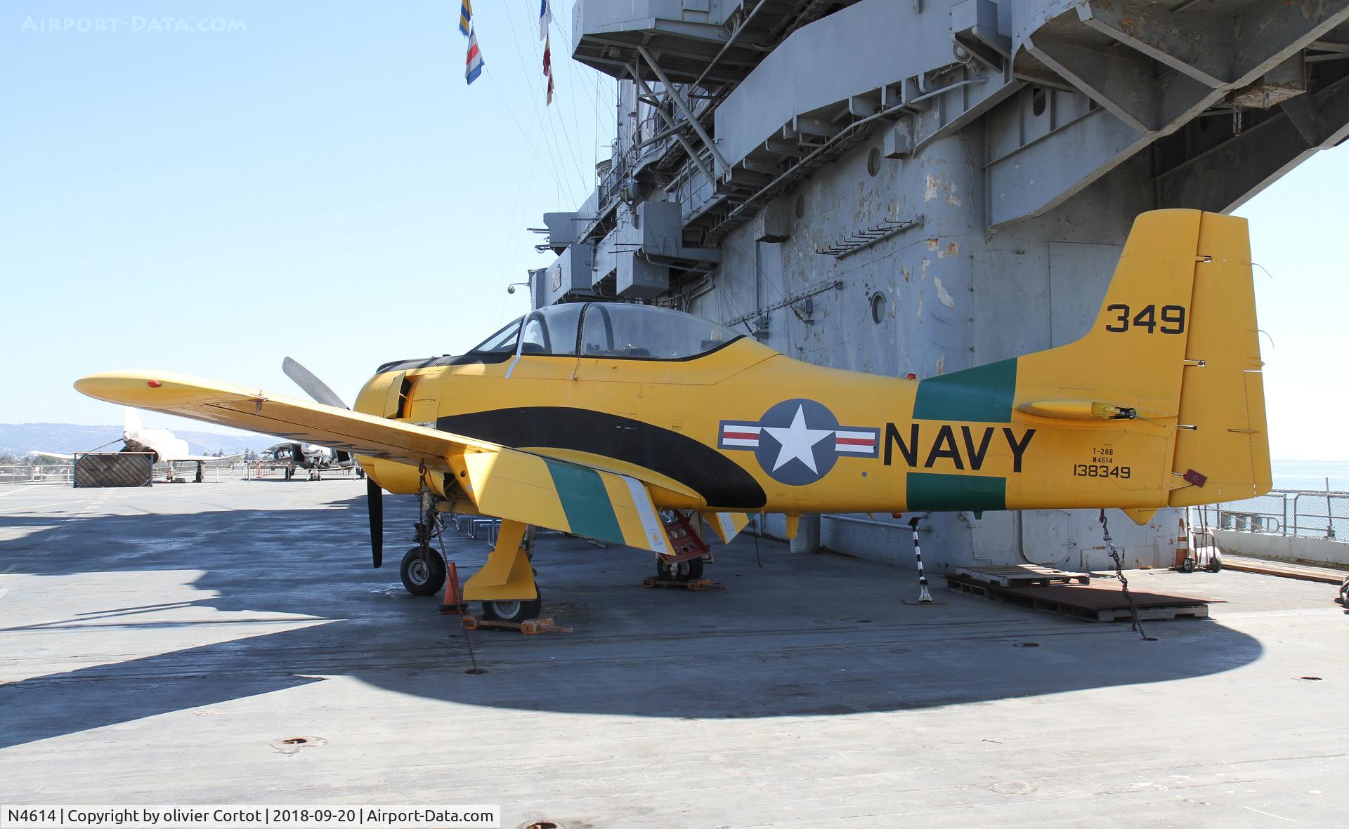 N4614, North American T-28B Trojan C/N 529263, SEPT 2018