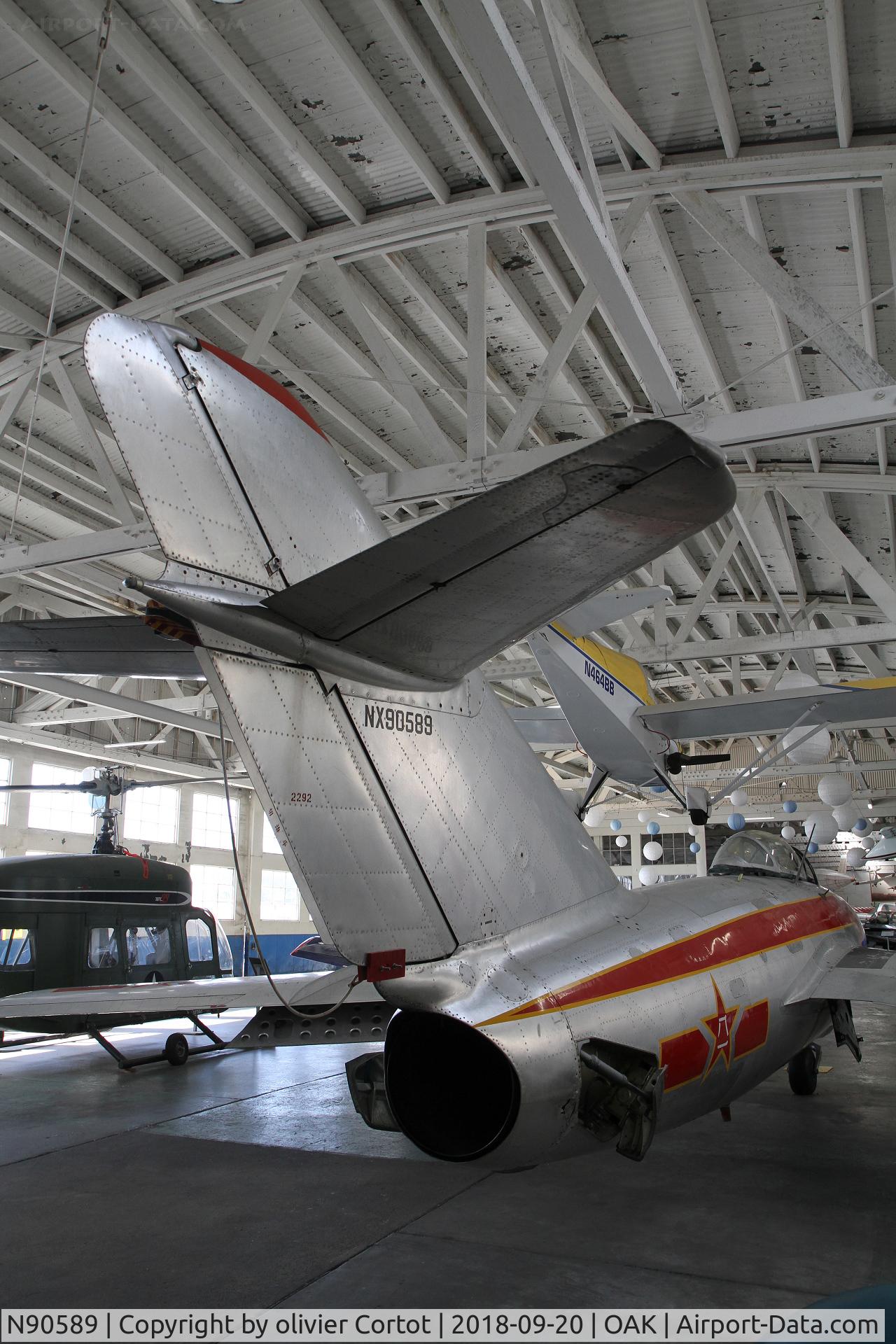 N90589, 1954 Mikoyan-Gurevich MiG-15bis C/N 2292, SEPT 2018