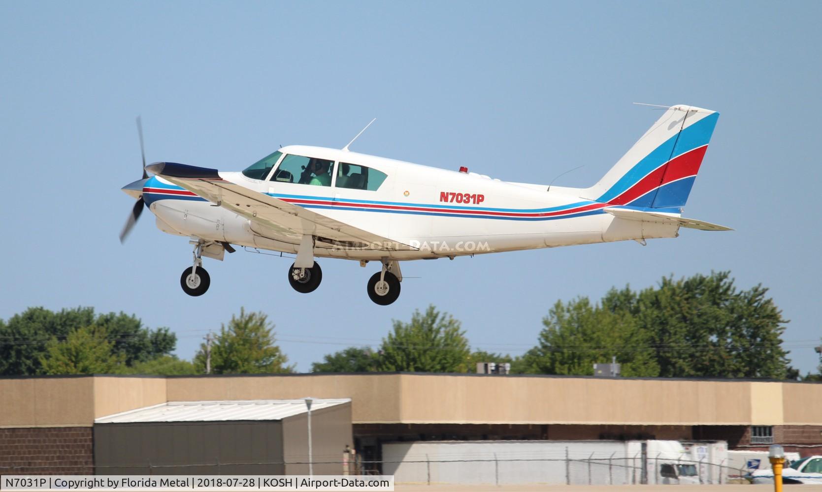 N7031P, 1960 Piper PA-24-250 Comanche C/N 24-2178, EAA OSH 2018