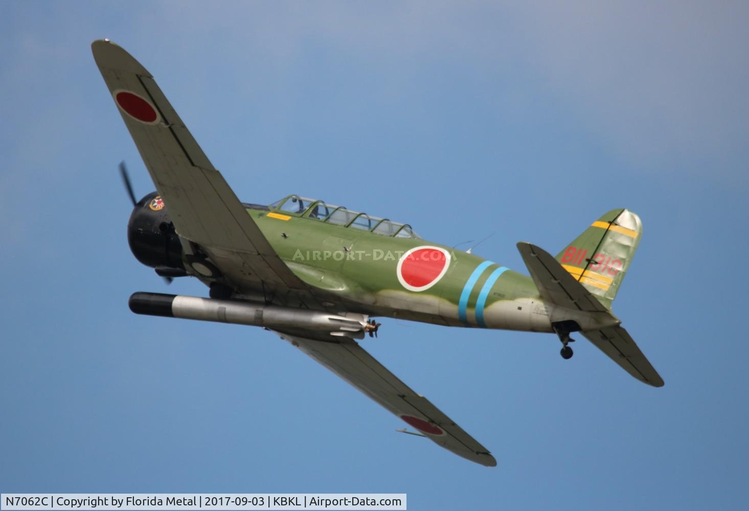 N7062C, 1943 North American SNJ-4 Texan C/N 88-13171, Cleveland Airshow 2017