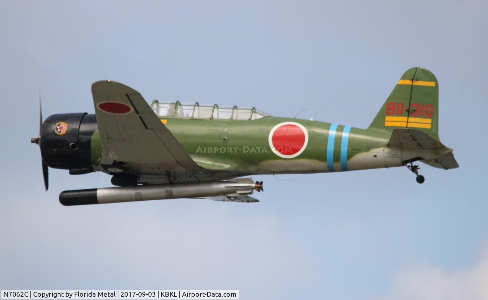 N7062C, 1943 North American SNJ-4 Texan C/N 88-13171, Cleveland Airshow 2017
