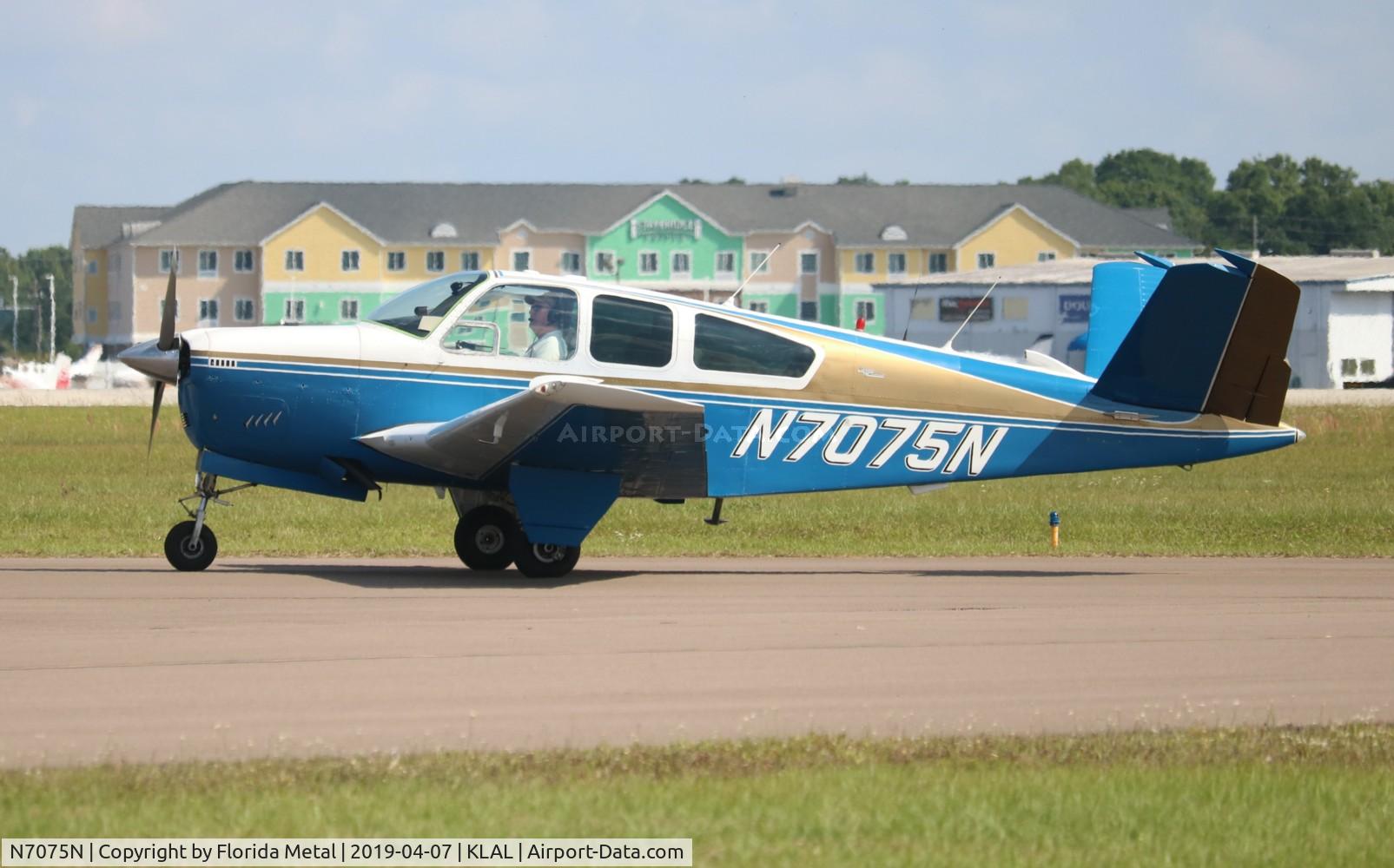 N7075N, 1968 Beech V35A Bonanza C/N D-8733, SNF LAL 2019