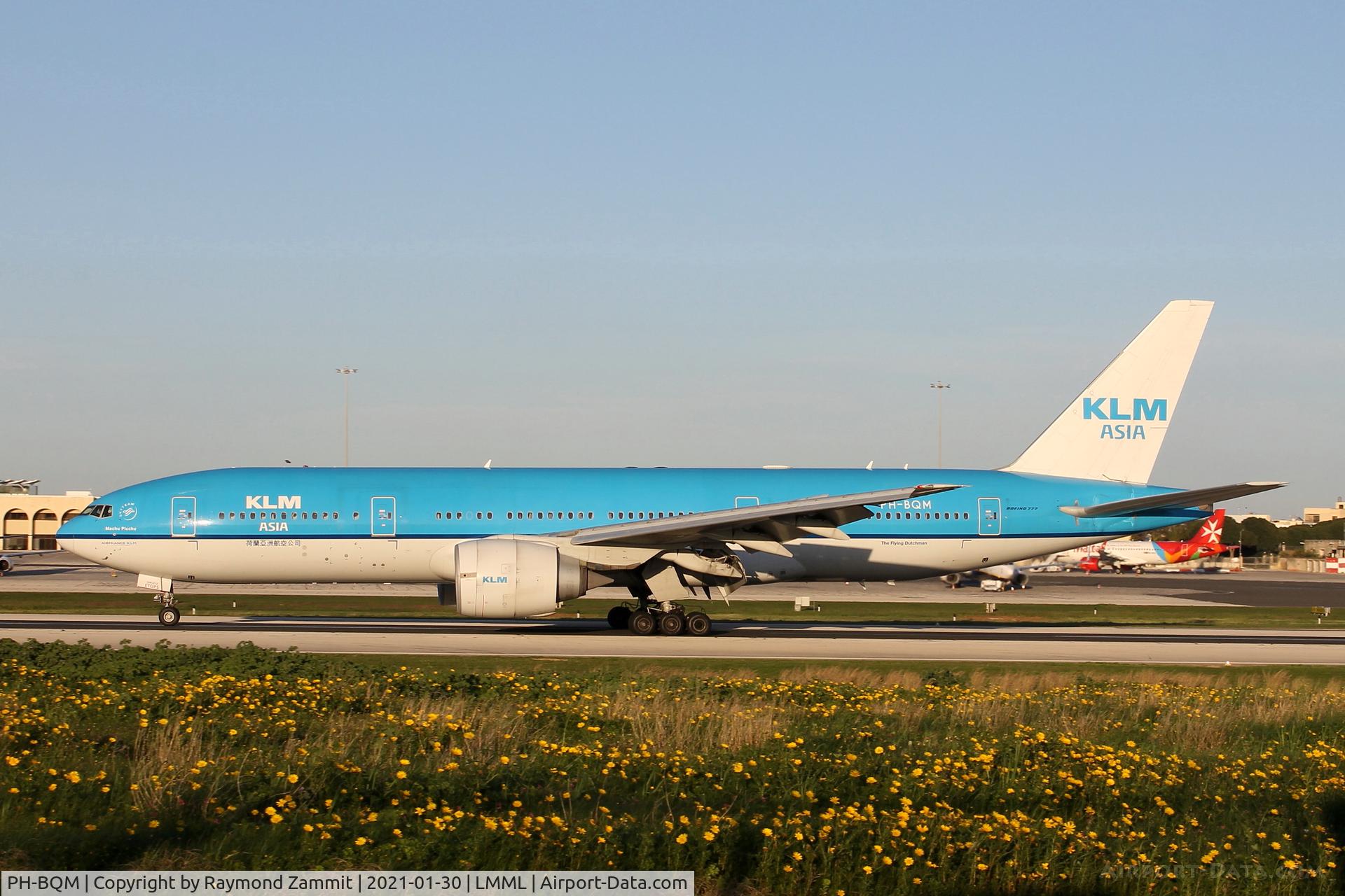 PH-BQM, 2006 Boeing 777-206/ER C/N 34712, B777 PH-BQM KLM