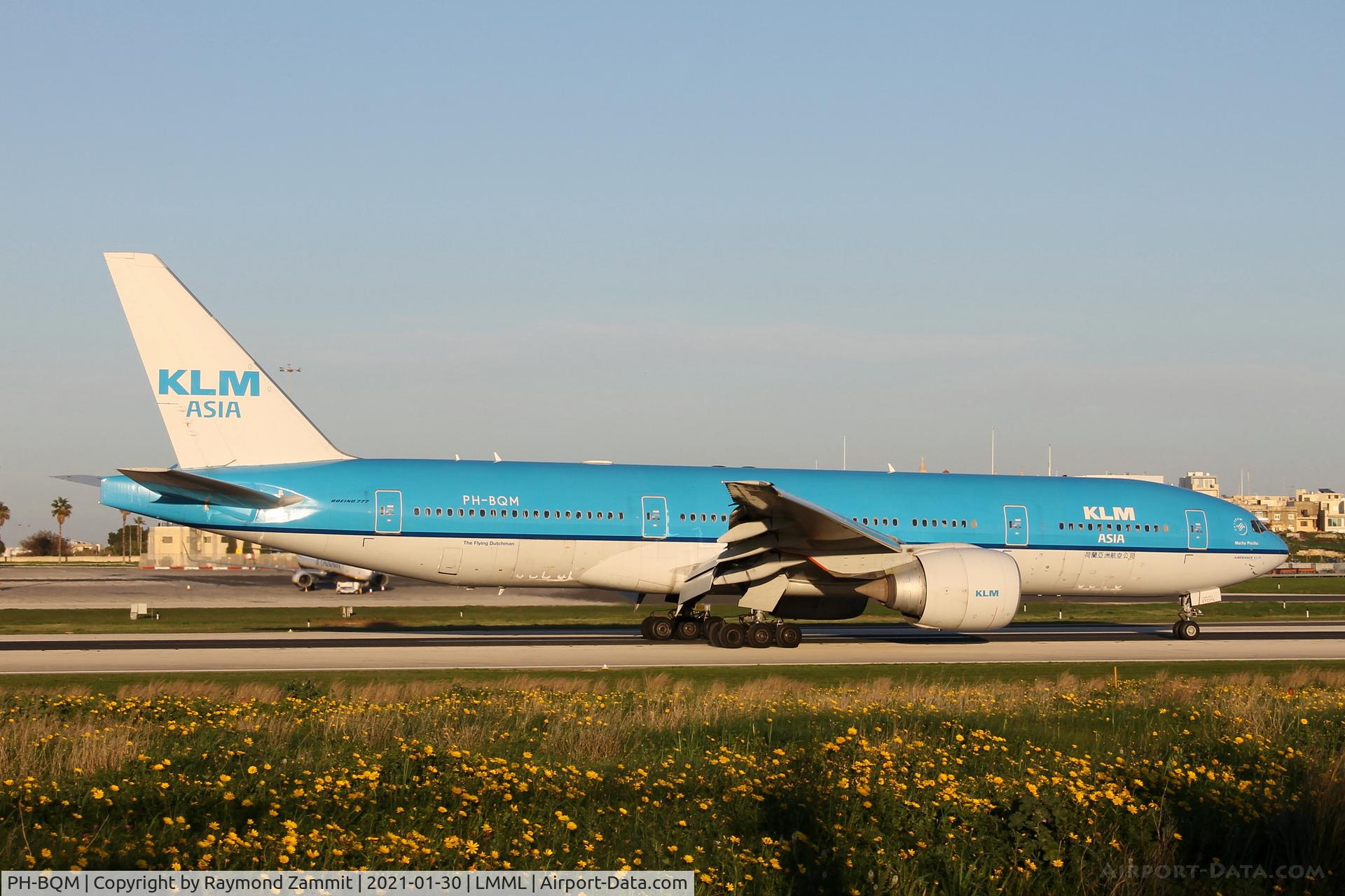 PH-BQM, 2006 Boeing 777-206/ER C/N 34712, B777 PH-BQM KLM