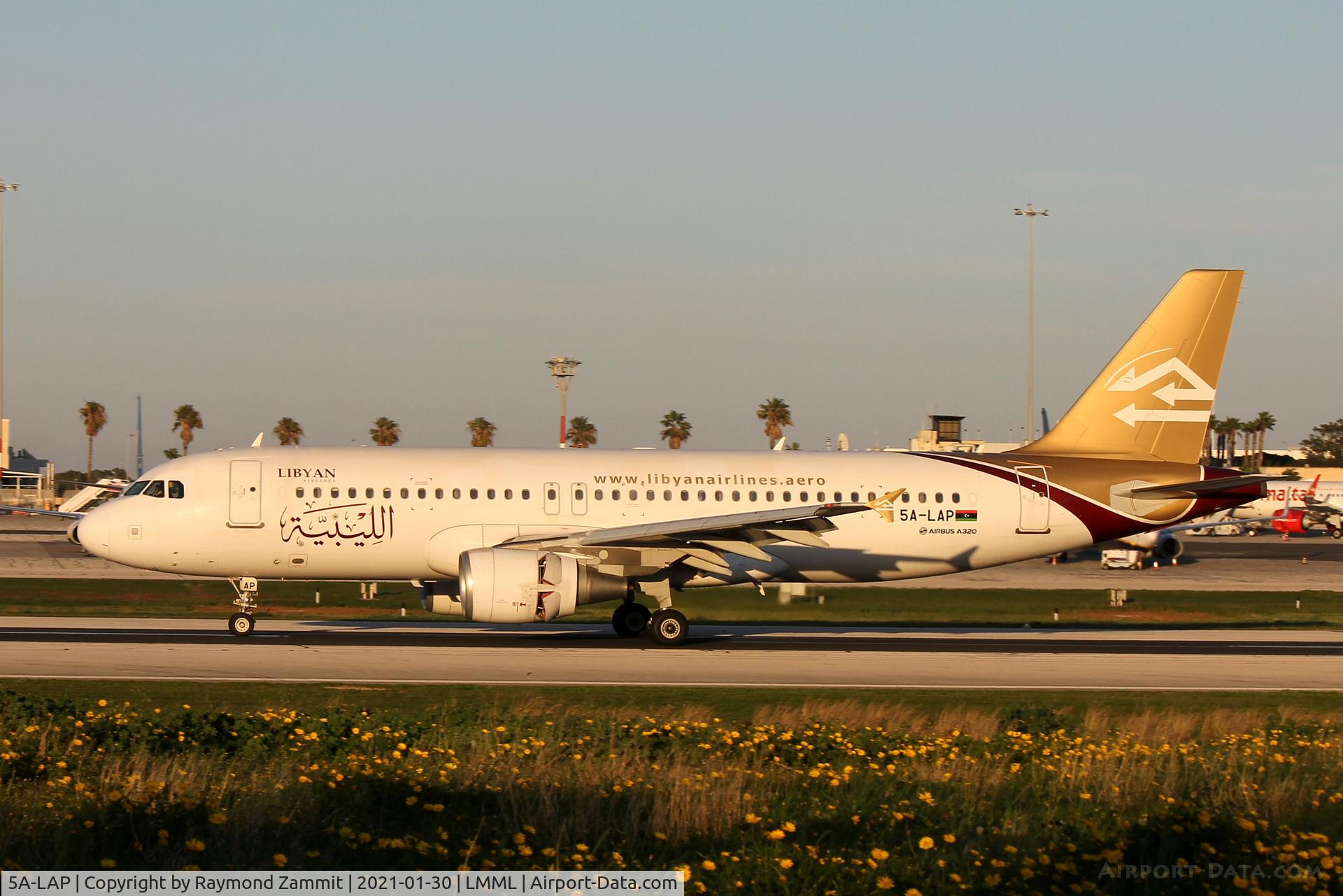 5A-LAP, 2012 Airbus A320-214 C/N 5405, A320 5A-LAP Libyan Airlines