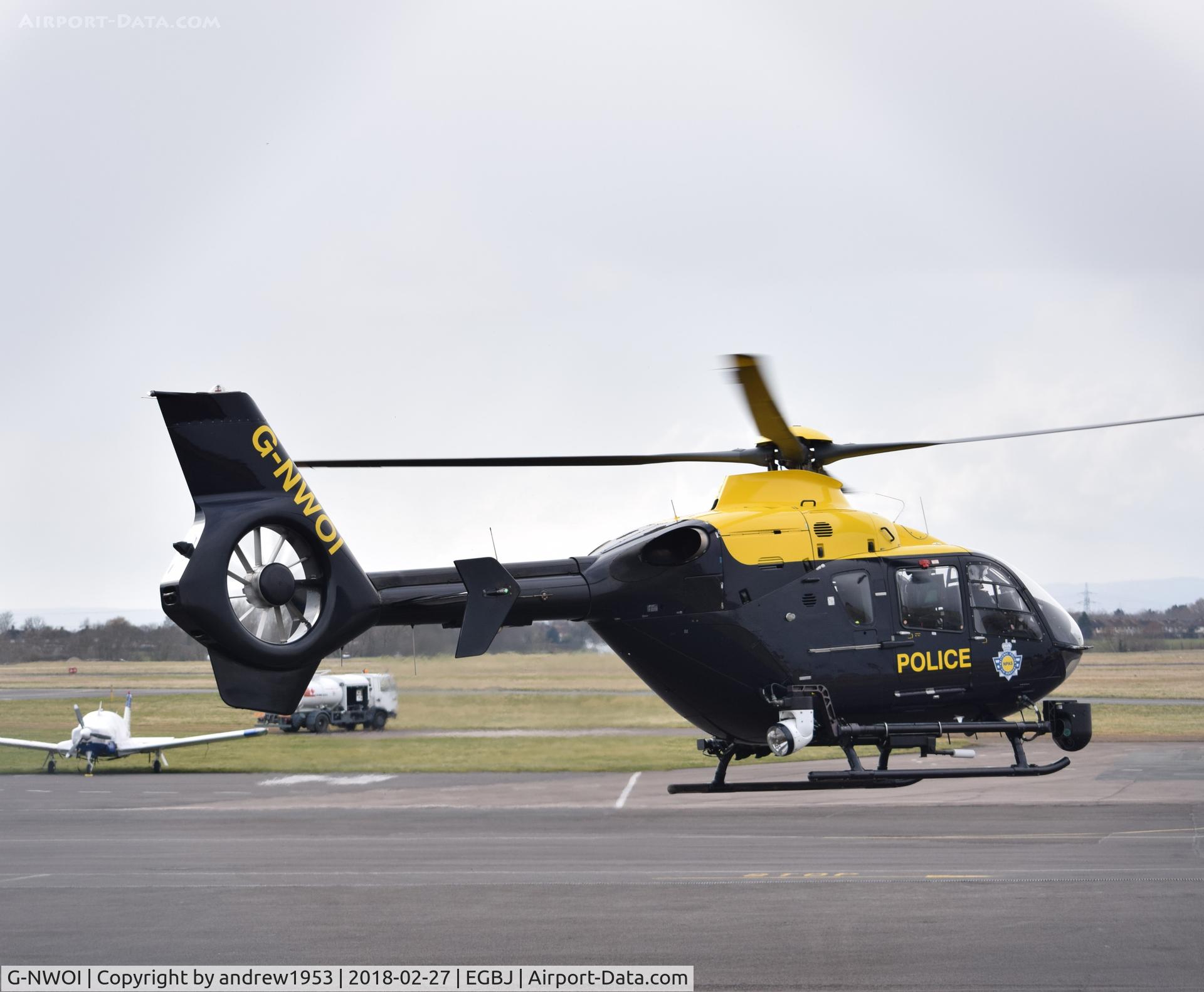 G-NWOI, 2010 Eurocopter EC-135P-2+ C/N 0887, G-NWOI at Gloucestershire Airport.