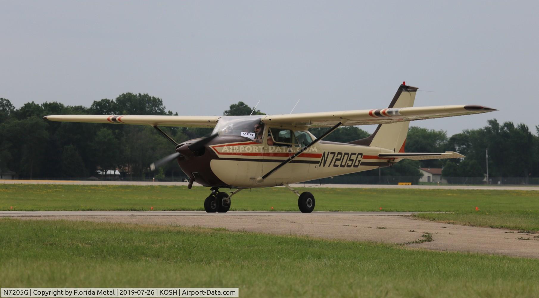 N7205G, 1969 Cessna 172K Skyhawk C/N 17258905, EAA OSH 2019
