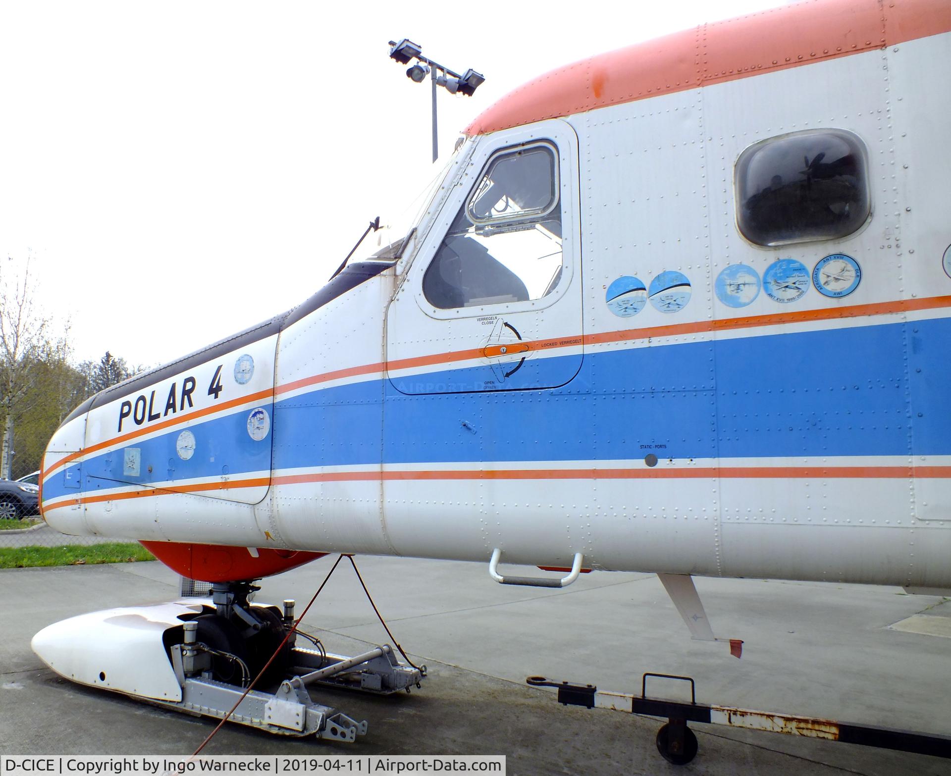 D-CICE, 1985 Dornier 228-101 C/N 7073, Dornier Do 228-101 'Polar 4' at the Dornier Mus, Friedrichshafen