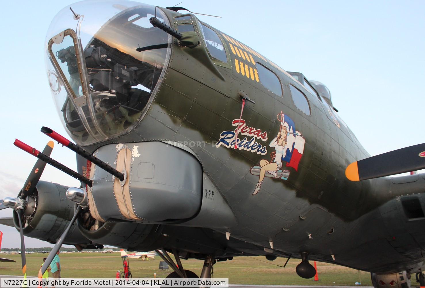 N7227C, 1944 Boeing B-17G Fortress C/N 32513, SNF LAL 2014