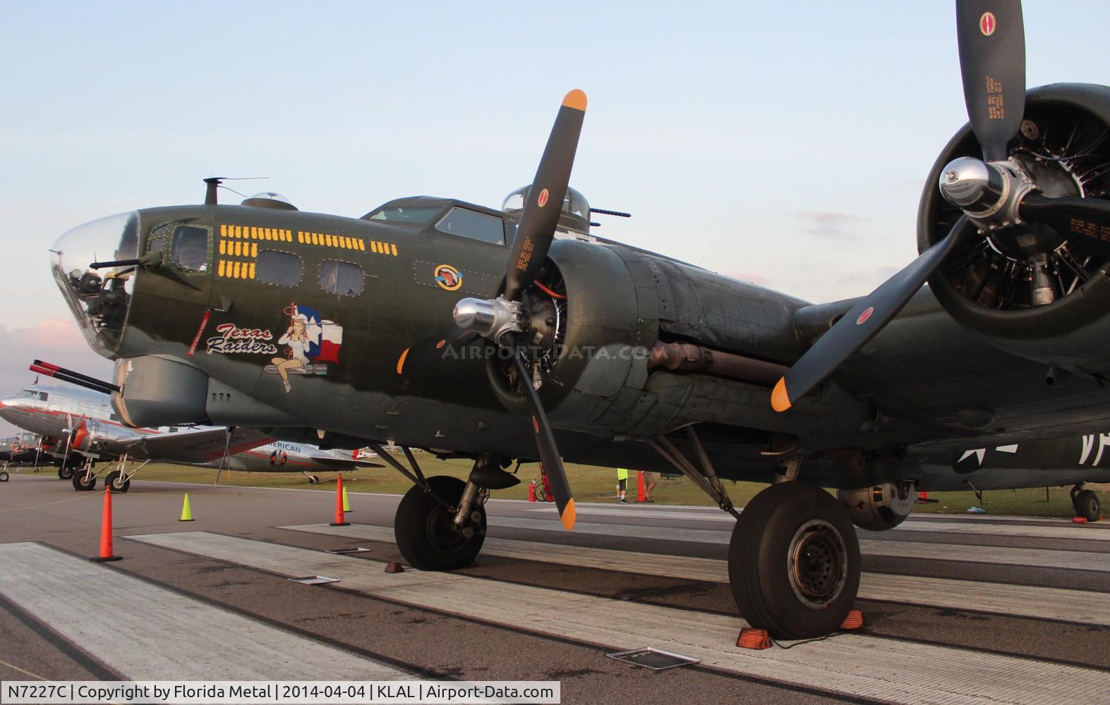 N7227C, 1944 Boeing B-17G Fortress C/N 32513, SNF LAL 2014