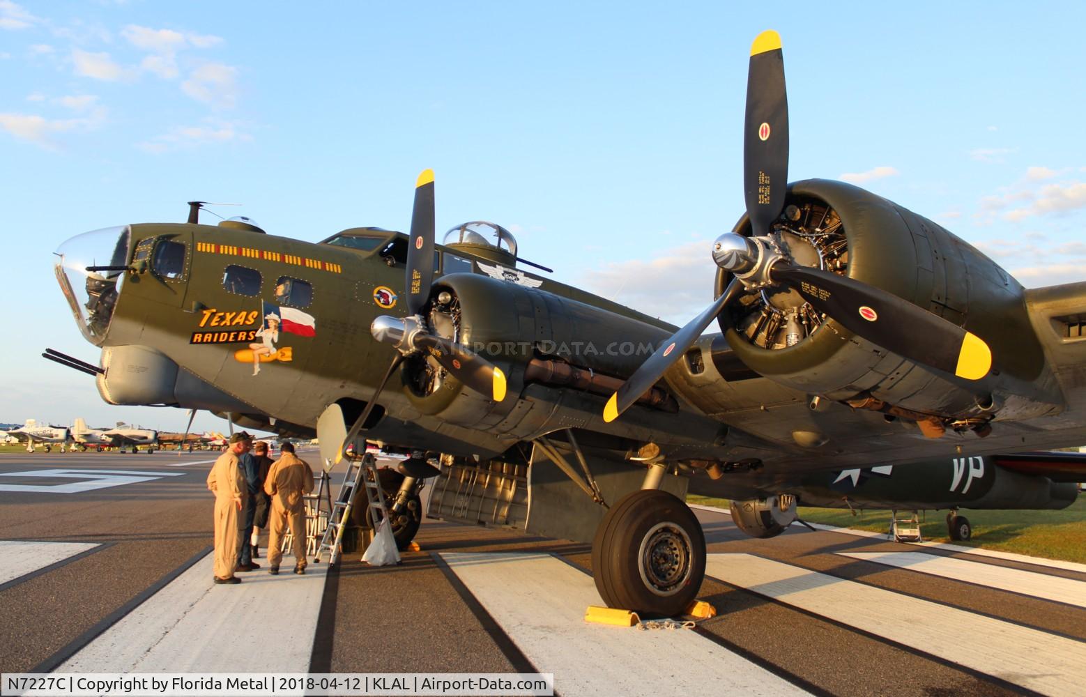 N7227C, 1944 Boeing B-17G Fortress C/N 32513, SNF LAL 2018