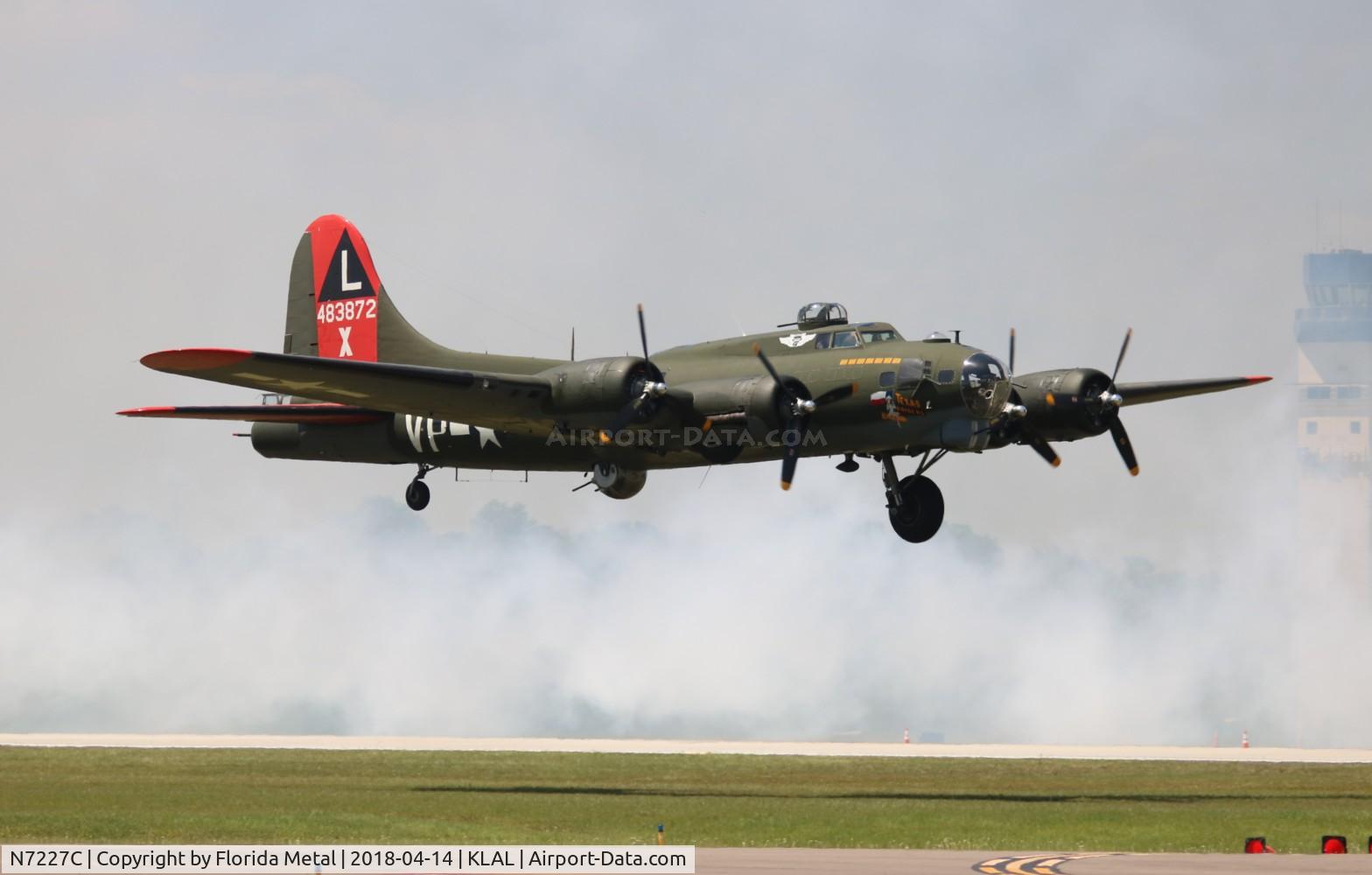 N7227C, 1944 Boeing B-17G Fortress C/N 32513, SNF LAL 2018