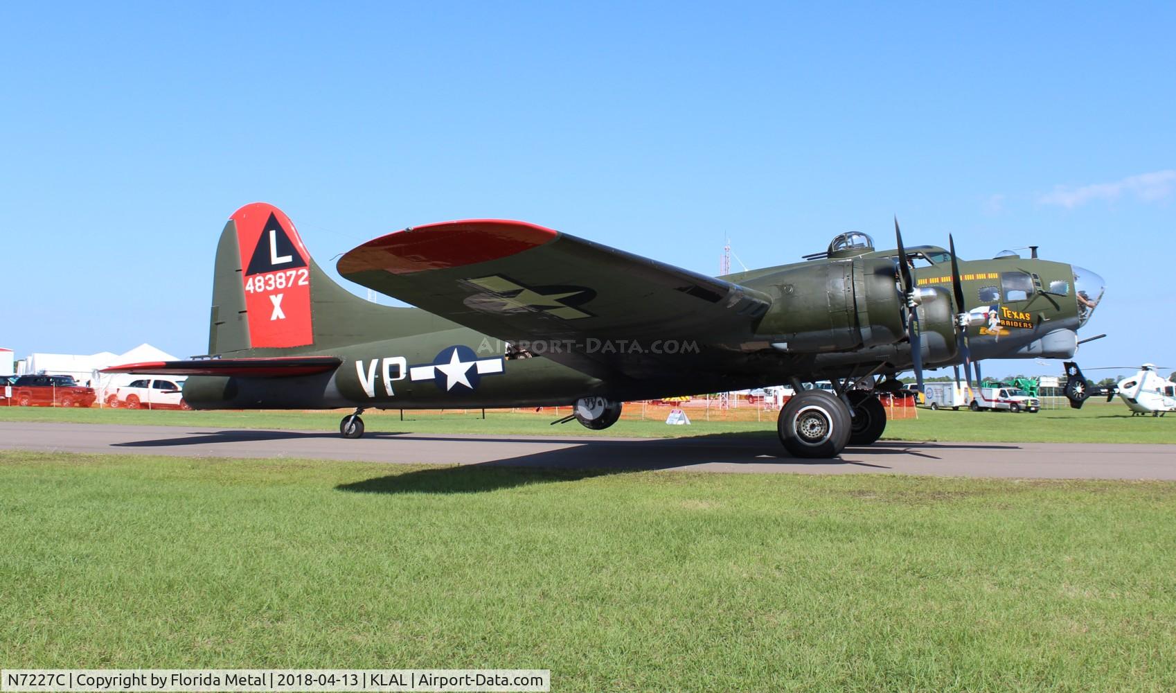 N7227C, 1944 Boeing B-17G Fortress C/N 32513, SNF LAL 2018