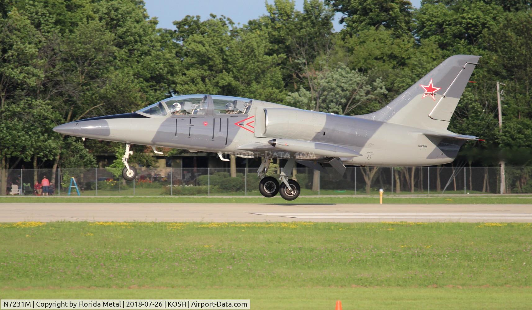 N7231M, 1976 Aero L-39 Albatros C/N 630642, EAA OSH 2018