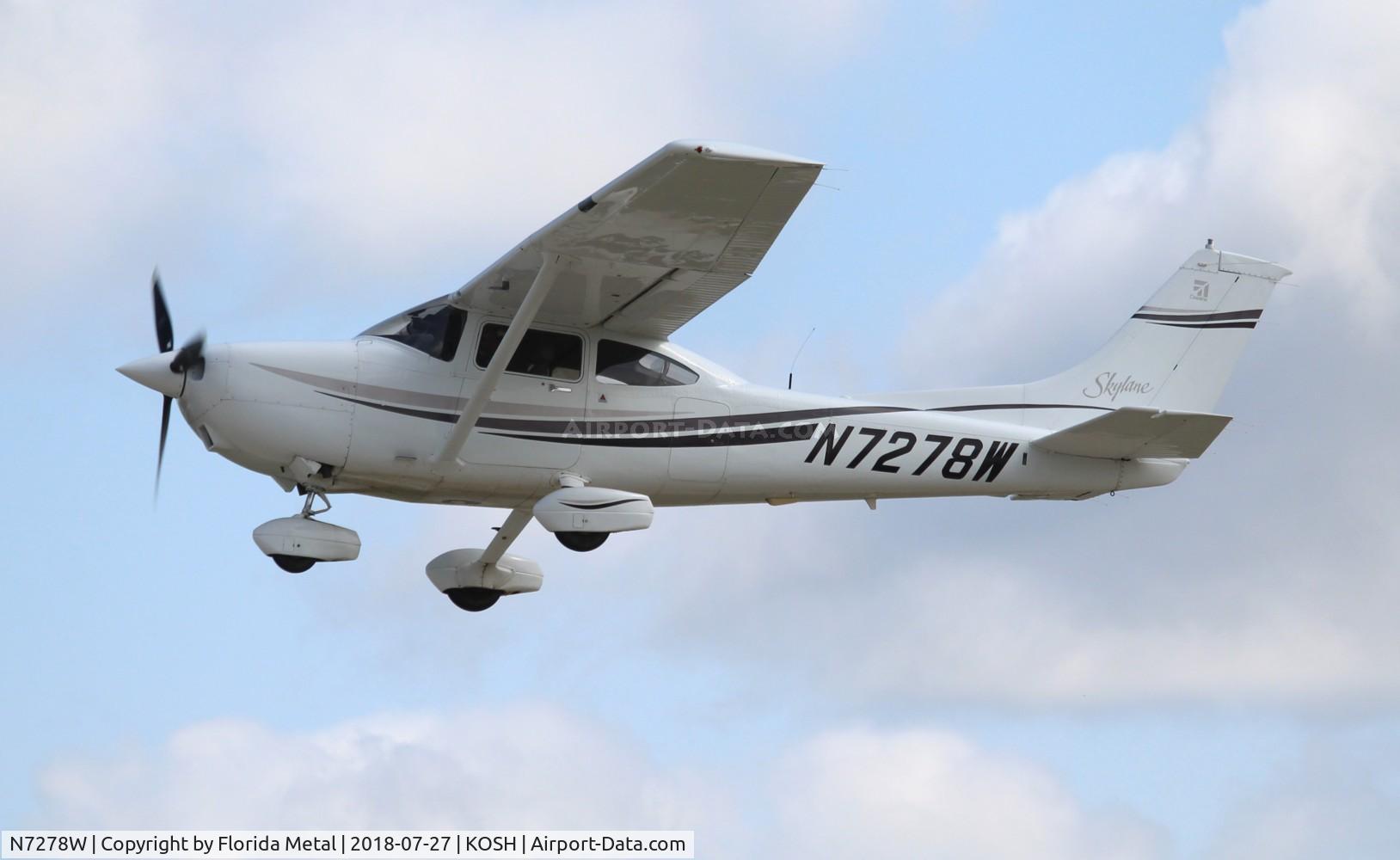 N7278W, 1999 Cessna 182S Skylane C/N 18280509, EAA OSH 2018