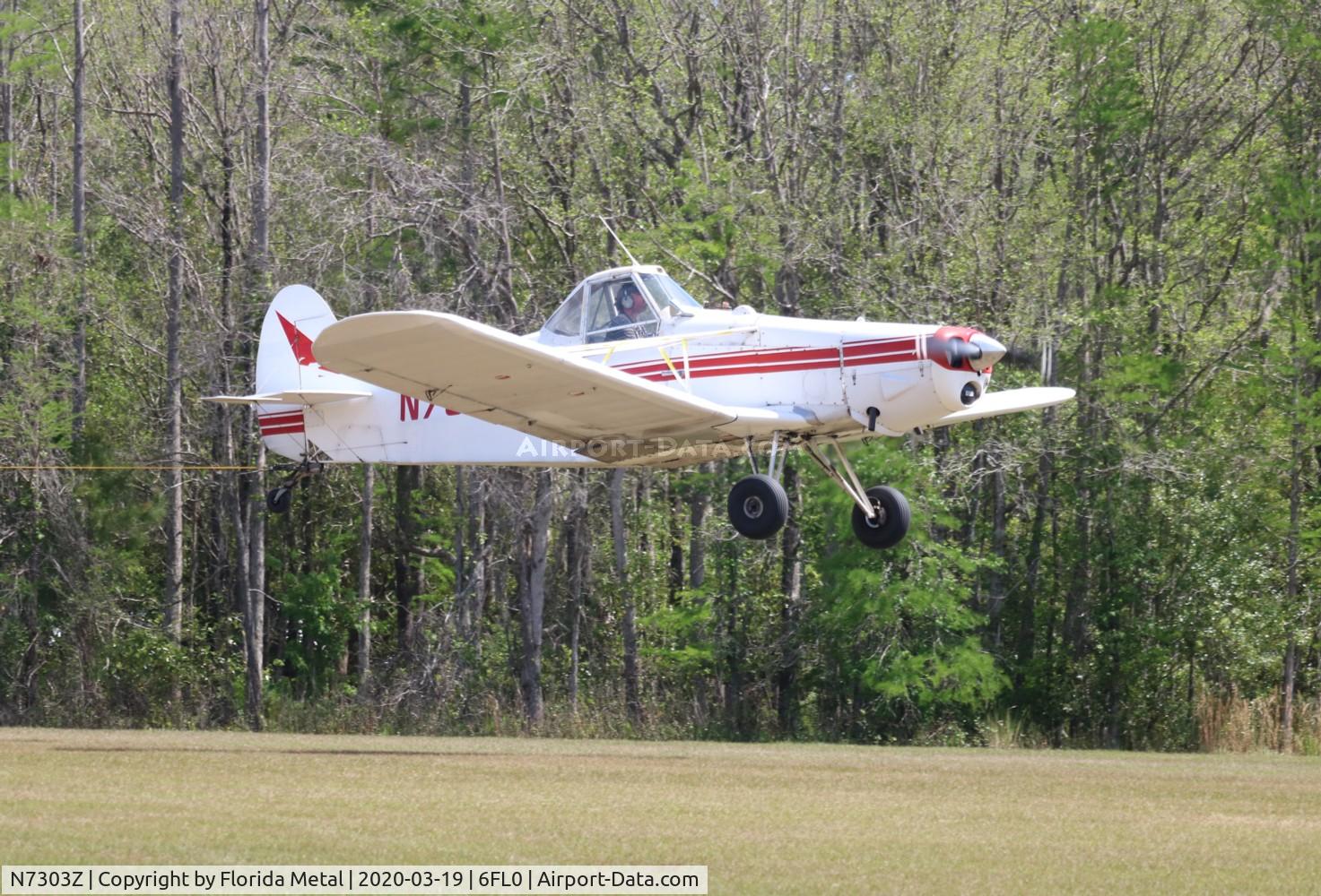 N7303Z, Piper PA-25-235 C/N 25-3247, Senior Soaring Championship 2020