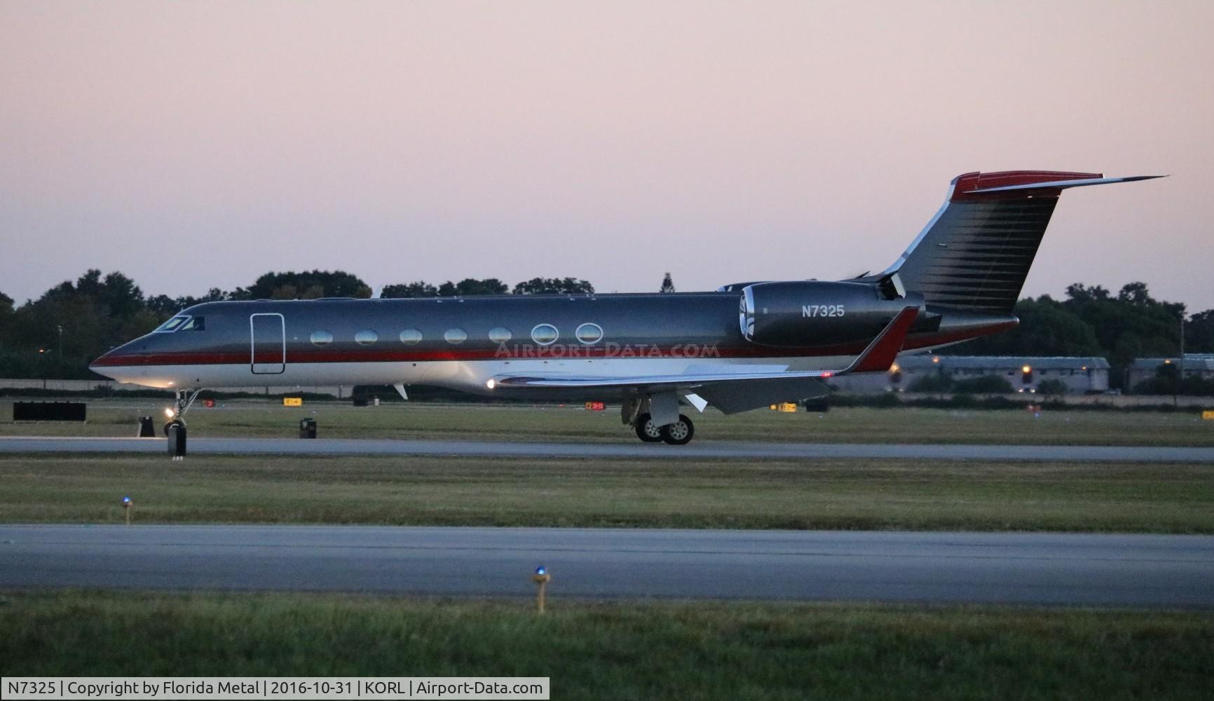 N7325, 2007 Gulfstream Aerospace GV-SP (G550) C/N 5176, NBAA ORL 2016