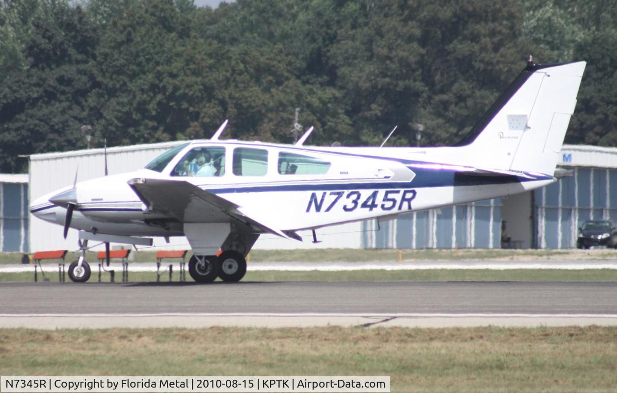 N7345R, 1974 Beech 95-B55 (T42A) Baron C/N TC-1707, PTK 2010