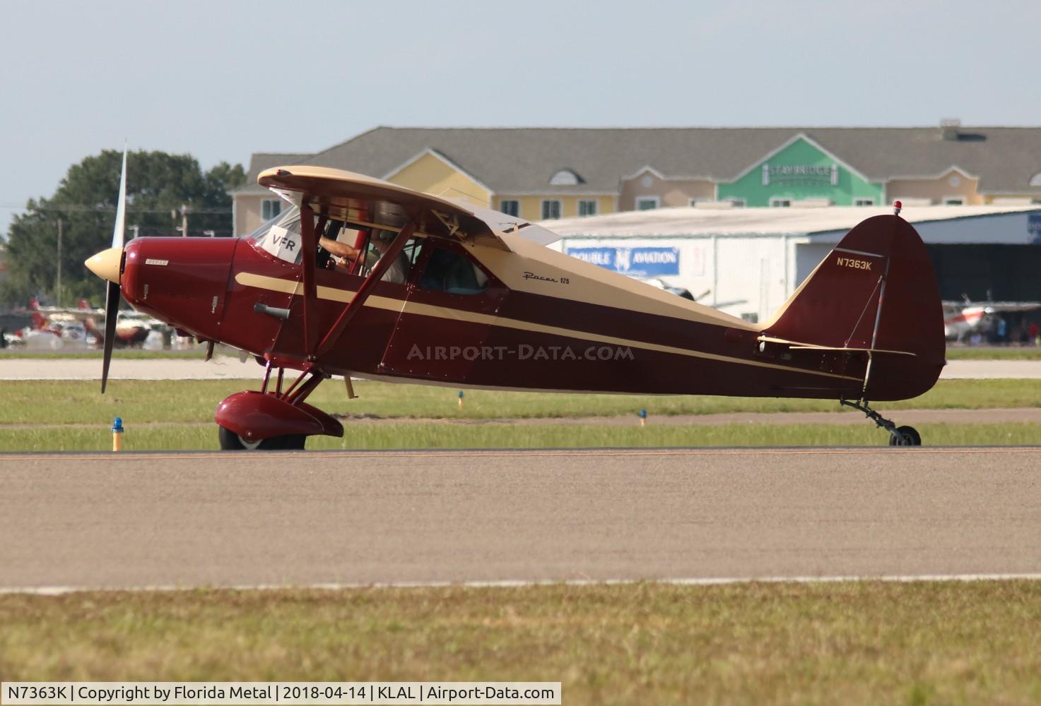 N7363K, 1950 Piper PA-20 Pacer C/N 20-271, SNF LAL 2018