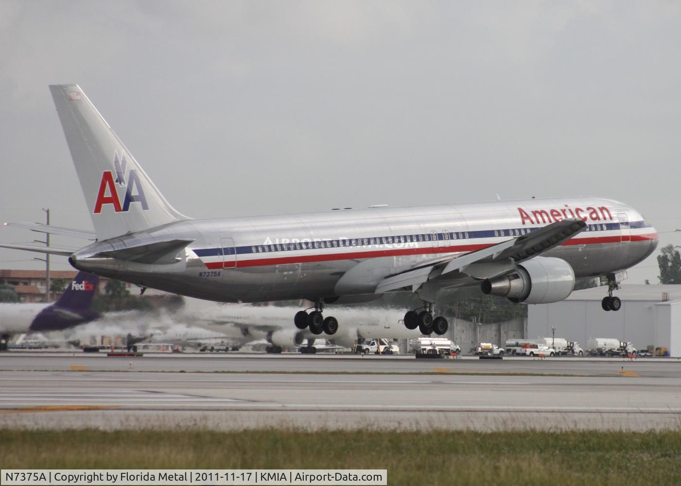 N7375A, 1992 Boeing 767-323 C/N 25202, MIA spotting 2011