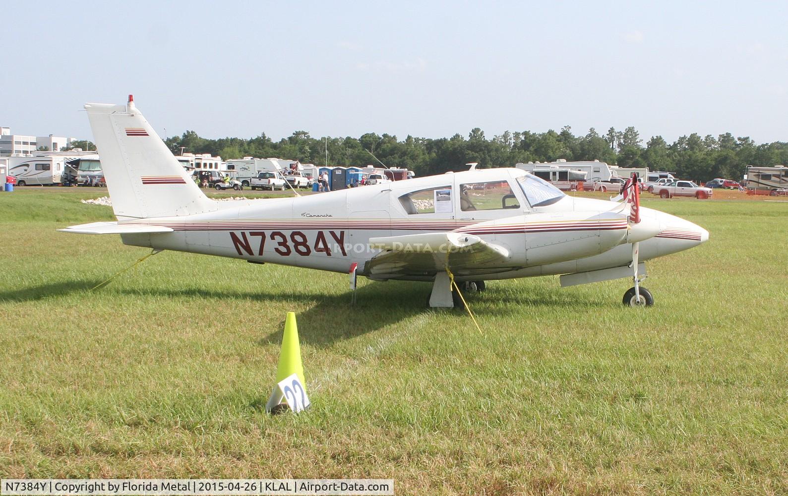 N7384Y, 1964 Piper PA-30 Twin Comanche Twin Comanche C/N 30-438, SNF LAL 2015