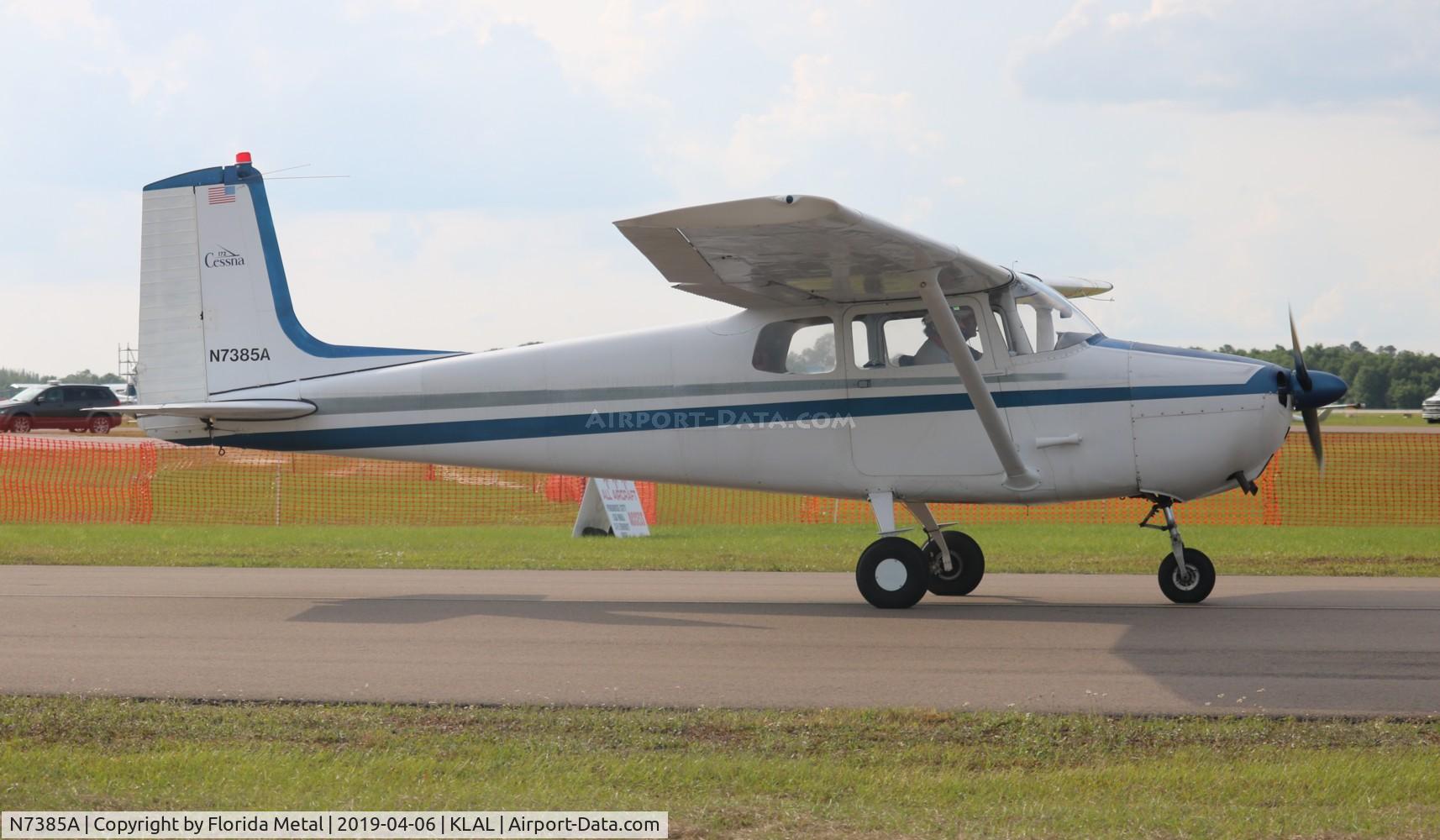 N7385A, 1957 Cessna 172 C/N 29485, SNF LAL 2019