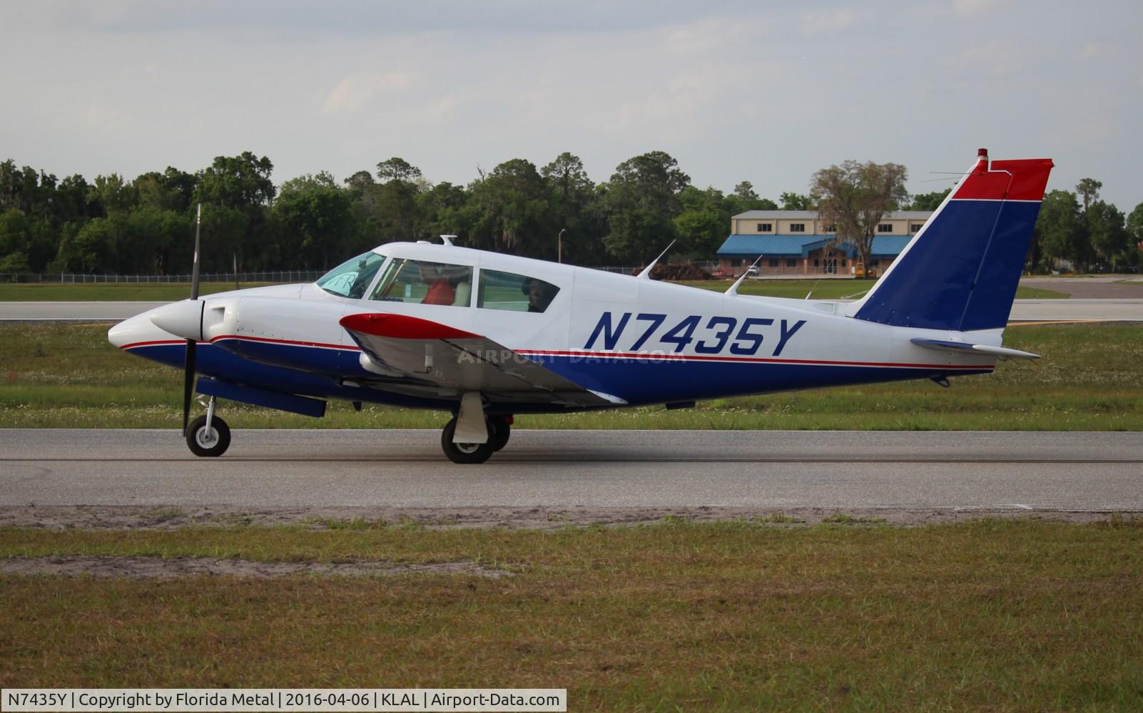 N7435Y, 1964 Piper PA-30-160 Twin Comanche Twin Comanche C/N 30-498, SNF LAL 2016