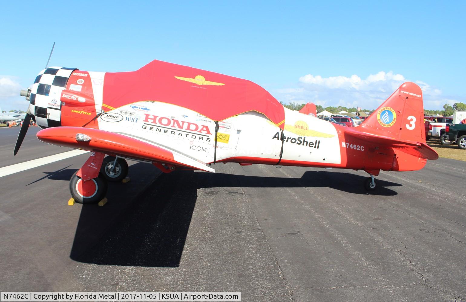N7462C, North American AT-6B Texan C/N 121-43211, Stuart 2017