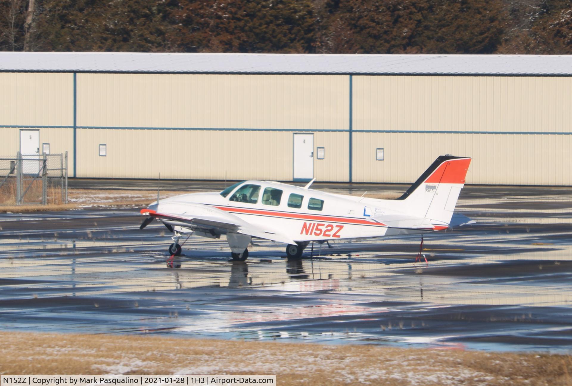 N152Z, 1976 Beech 58TC Baron C/N TK-33, Beech 58TC