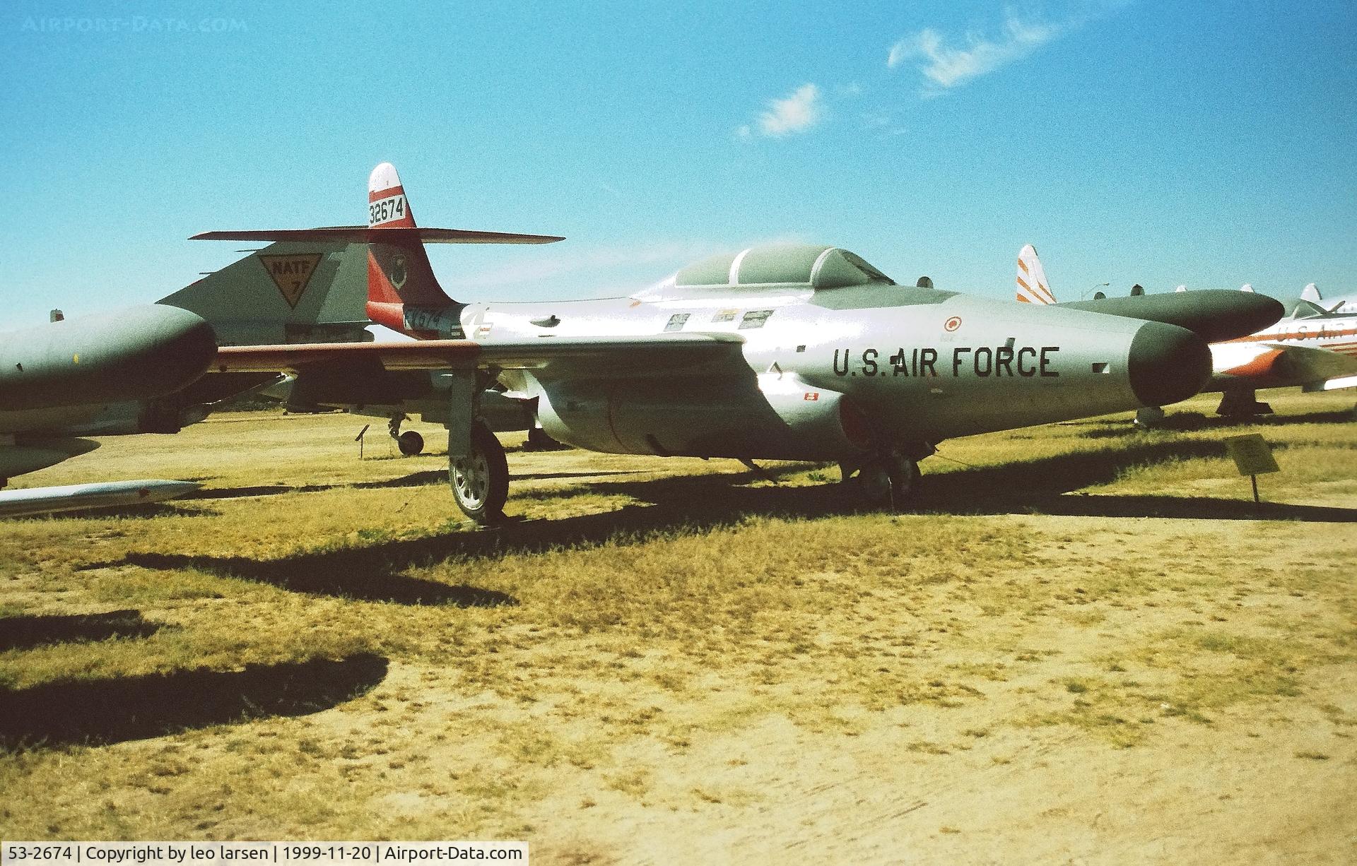 53-2674, Northrop F-89J Scorpion C/N 4805, Pima Air Museum 20.11.1999