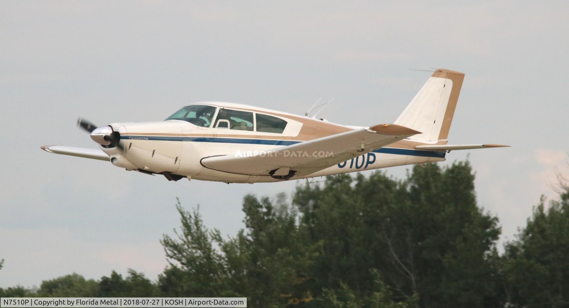 N7510P, 1961 Piper PA-24-250 Comanche C/N 24-2711, EAA OSH 2018