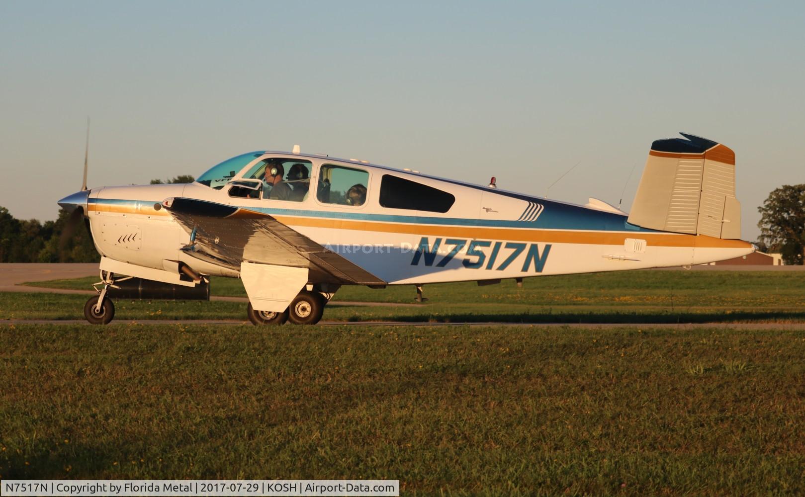 N7517N, 1968 Beech V35A Bonanza C/N D-8845, EAA OSH 2017