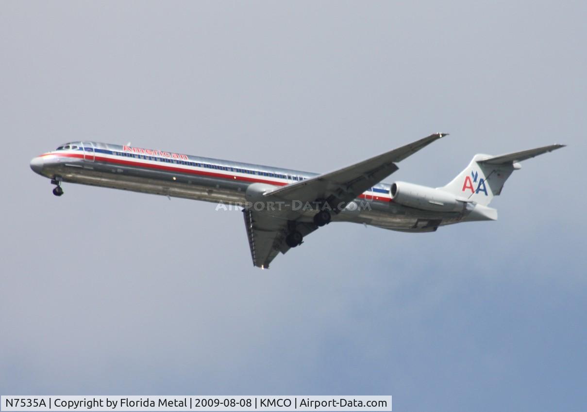 N7535A, 1990 McDonnell Douglas MD-82 (DC-9-82) C/N 49989, MCO spotting 2009