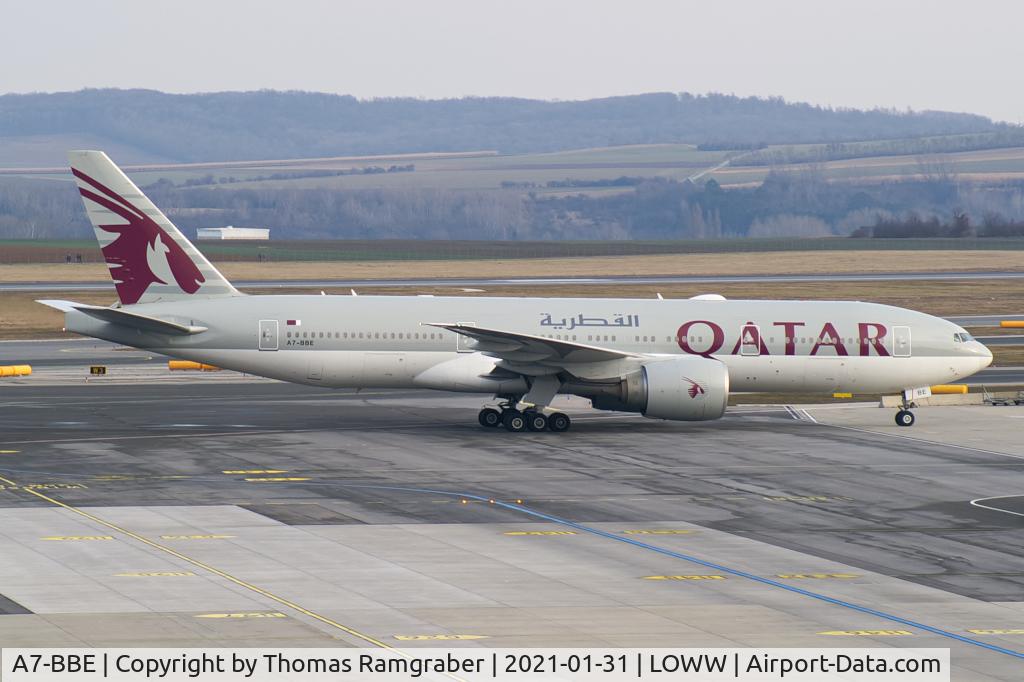 A7-BBE, 2009 Boeing 777-2DZ/LR C/N 36017, Qatar Airways Boeing 777-200LR