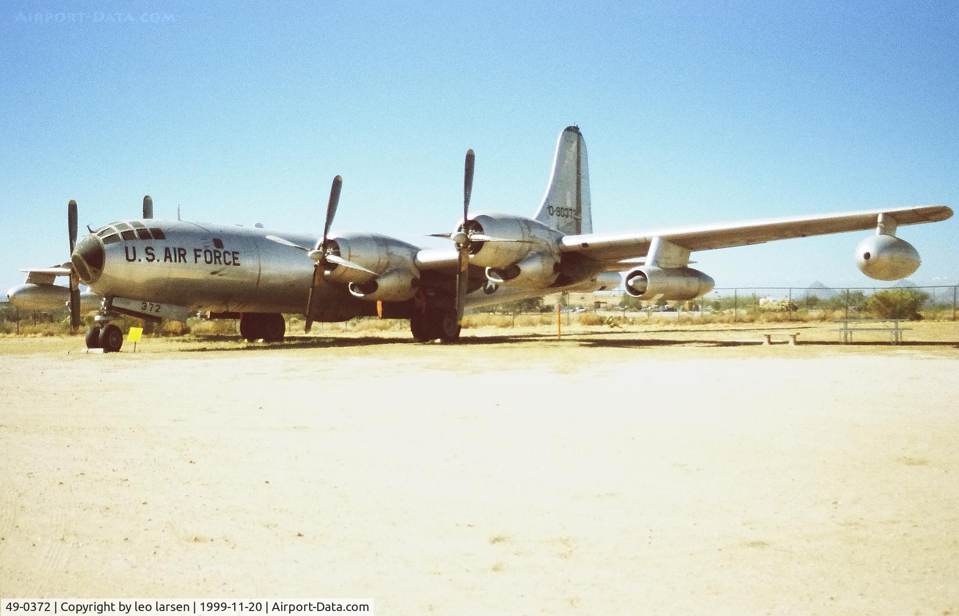 49-0372, 1949 Boeing KB-50J Superfortress C/N 16148, Pima 20.11.1999