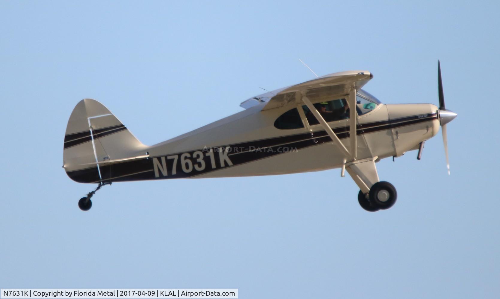 N7631K, Piper PA-20 Pacer C/N 20-450, SNF LAL 2017