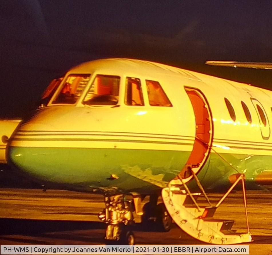 PH-WMS, 1973 Dassault Falcon (Mystere) 20E C/N 285, scan from slide