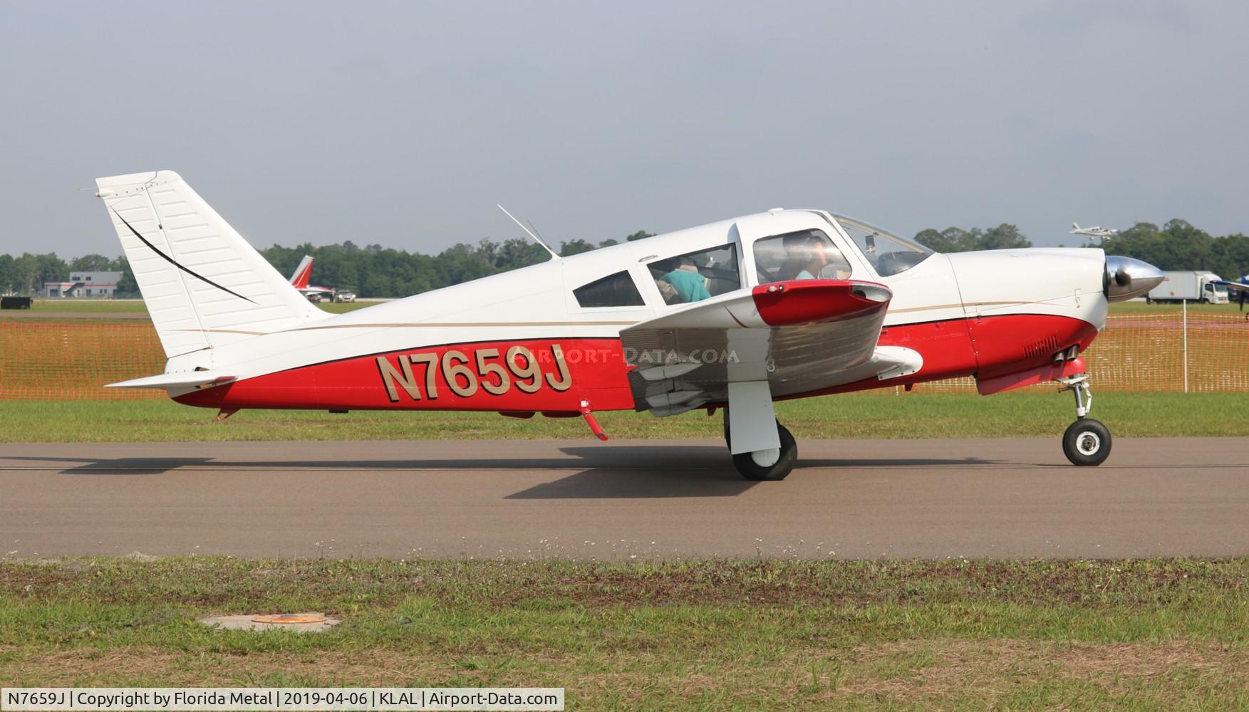N7659J, 1968 Piper PA-28R-180 Cherokee Arrow C/N 28R-31059, SNF LAL 2019